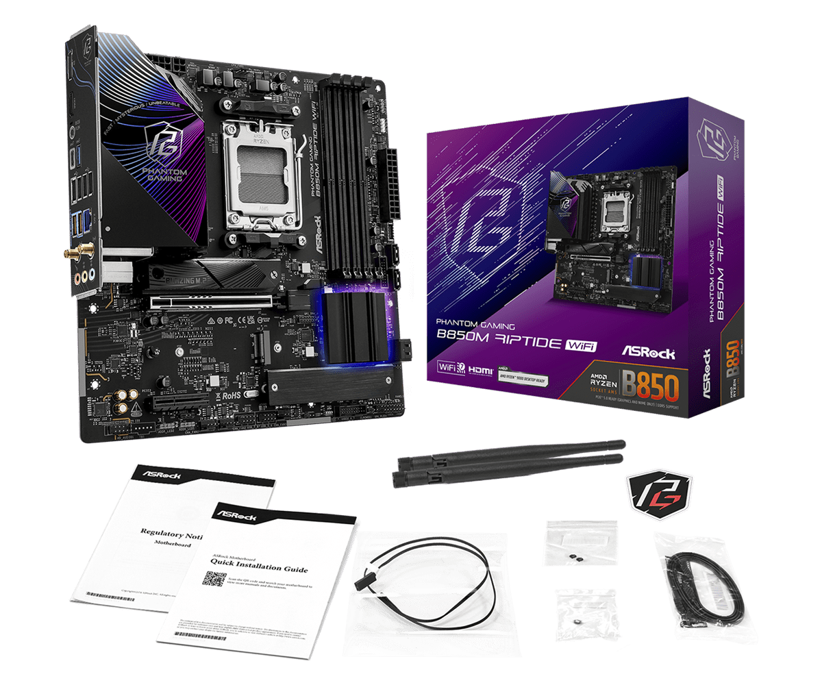 B850M Riptide WiFi Photos